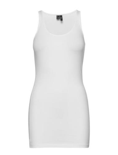 Vero Moda Vmmaxi My Soft Long Tank Top Noos Vit