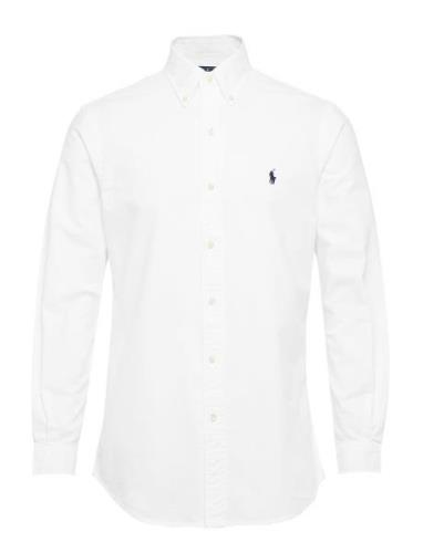 Polo Ralph Lauren Custom Fit Garment-Dyed Oxford Shirt Vit