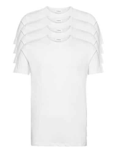 Lindbergh 4Pk Basic Tee S/S Vit