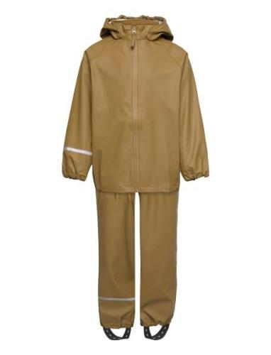 CeLaVi Basic Rainwear Set -Recycle Pu Grön