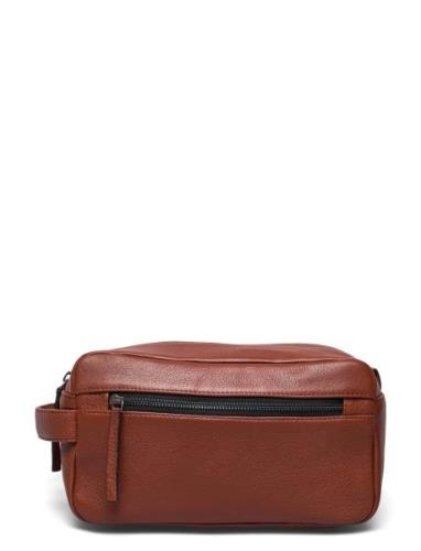 Still Nordic Clean Toiletry Bag 2 Room Brun