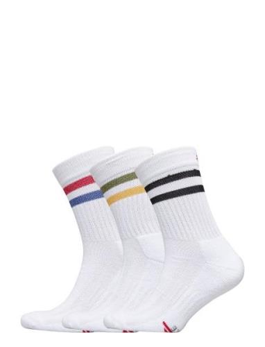 Danish Endurance Tennis Crew Socks Vit