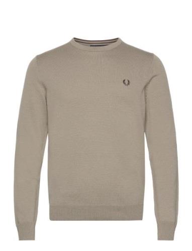 Fred Perry Classic C/N Jumper Grå