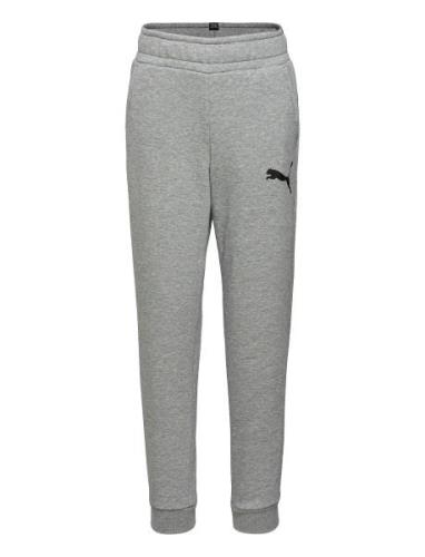 PUMA Ess Logo Pants Fl Cl B Grå