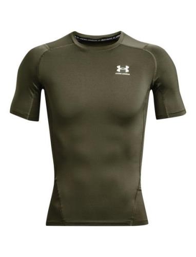 Under Armour Ua Hg Armour Comp Ss Khaki Green