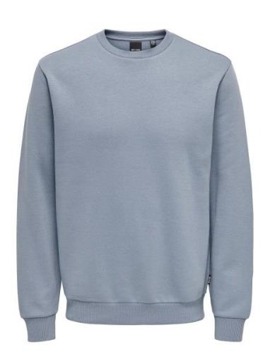 ONLY & SONS Onsceres Crew Neck Noos Blå