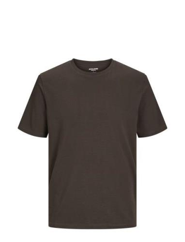 Jack & J S Jjeorganic Basic Tee Ss O-Neck Noos Brun