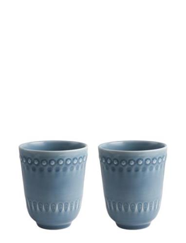 Daisy Mug 2-Pack PotteryJo Blue