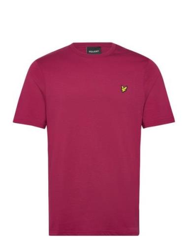 Lyle & Scott Plain T-Shirt Burgundy