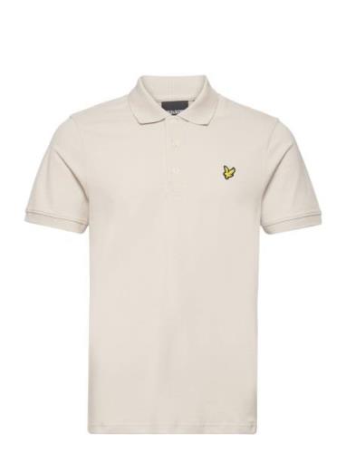 Lyle & Scott Plain Polo Shirt Kräm