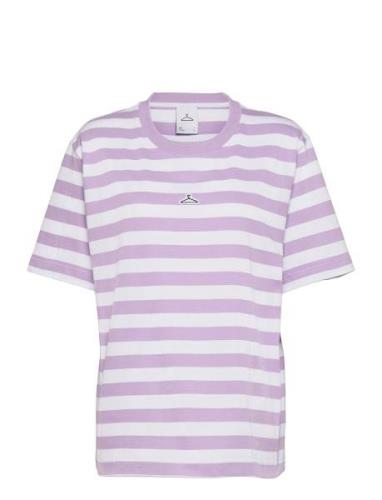 Hanger By Holzweiler Hanger Striped Tee Lila