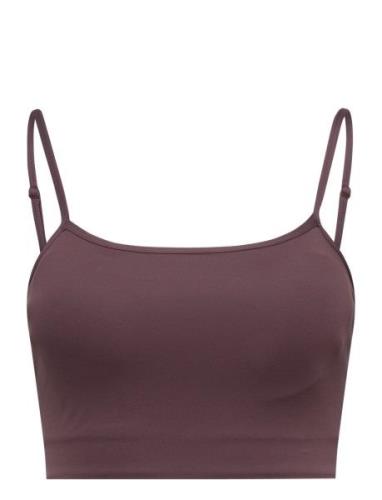 Moonchild Yoga Wear Lunar Luxe Bra Top Burgundy