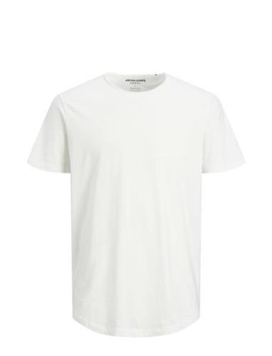 Jack & J S Jjebasher Tee O-Neck Ss Noos Vit