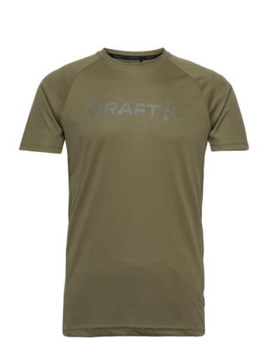 Craft Core Essence Logo Tee M Khaki Green