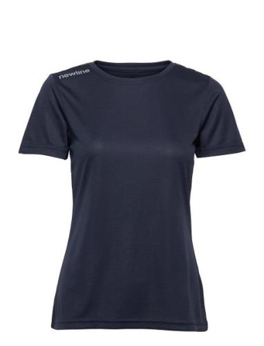 Newline Women Core Functional T-Shirt S/S Blå