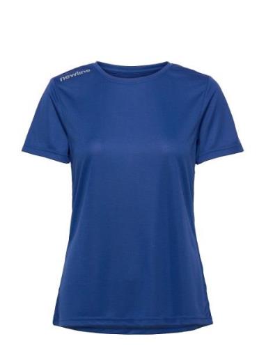 Newline Women Core Functional T-Shirt S/S Blå