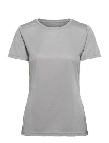 Newline Women Core Functional T-Shirt S/S Grå