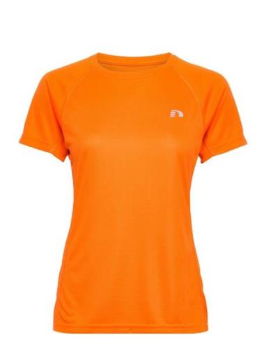 Newline Women Core Running T-Shirt S/S Orange