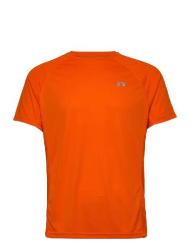 Newline Men Core Running T-Shirt S/S Orange