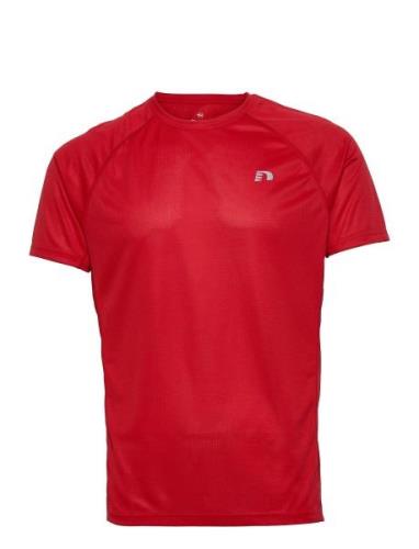 Newline Men Core Running T-Shirt S/S Röd