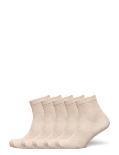 Minymo Ankle Sock -Solid Beige