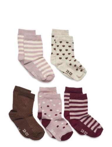 Minymo Sock W. Pattern Multi/patterned