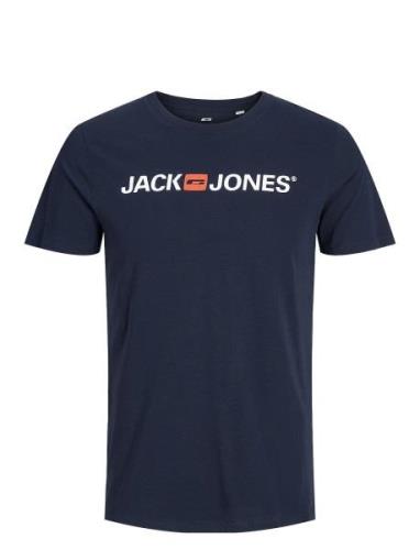 Jack & J S Jjecorp Old Logo Tee Ss O-Neck Noos Marinblå