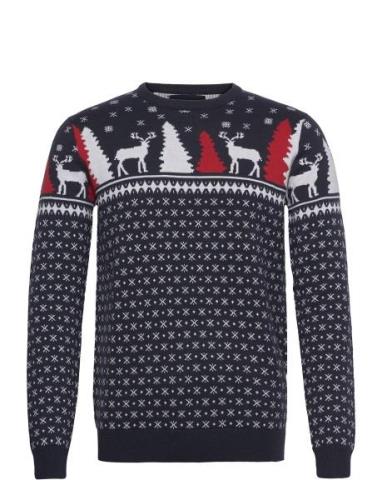 Denim Project Dpx-Mas Deer Knit Multi/patterned