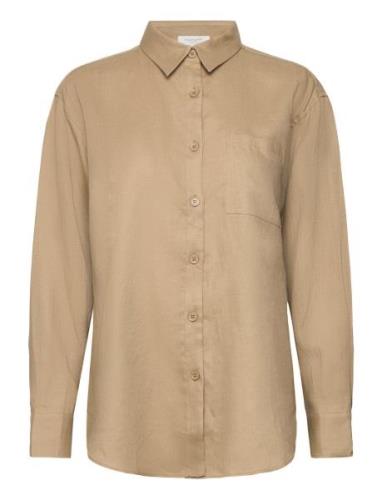 Rosemunde Linen Shirt Brun