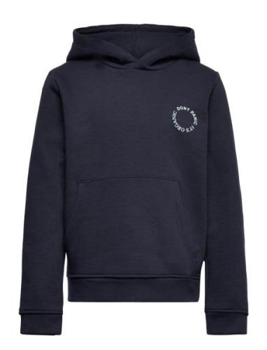 Kronstadt Lars Kids "It's Organic" Hoodie Marinblå