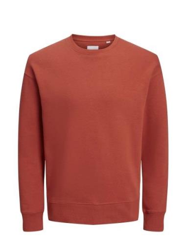 Jack & J S Jjestar Basic Sweat Crew Neck Röd