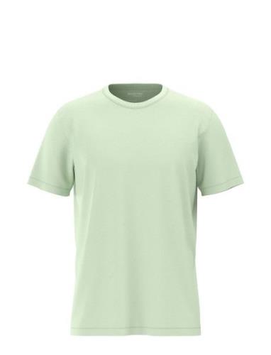 Selected Homme Slhaspen Ss O-Neck Tee Noos Grön