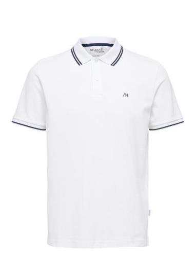 Selected Homme Slhdante Sport Ss Polo Noos Vit