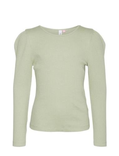 Vero Moda Girl Vmlavender Ls Top Girl Noos Grön