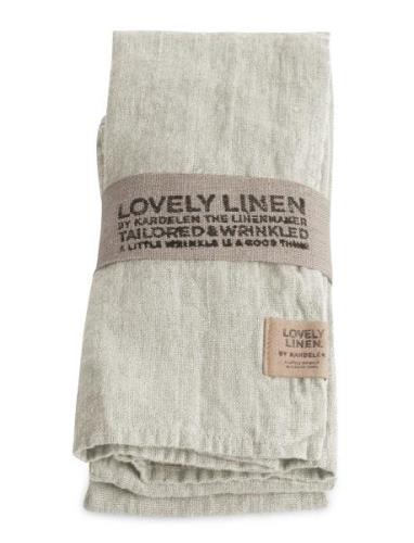 Lovely Linen Lovely Napkin Grå