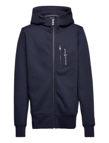 Sail Racing Bowman Zip Hood Marinblå