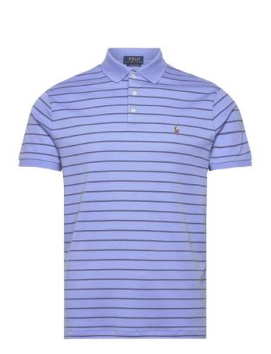 Polo Ralph Lauren Custom Slim Fit Soft Cotton Polo Shirt Blå