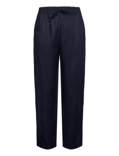 Rosemunde Linen Trousers Marinblå