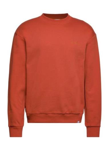 Les Deux Crew Sweatshirt Orange