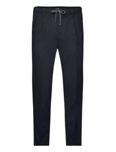 ONLY & SONS Onsleo Crop Linen Mix 0048 Pant Marinblå