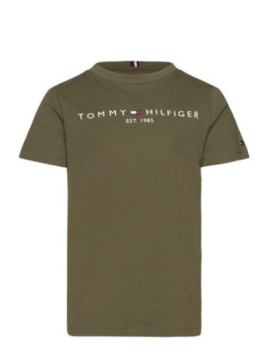 Tommy Hilfiger U Corp Logo Ess Tee Ss Grön