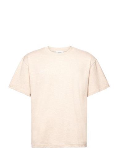 Les Deux Crew T-Shirt Kräm