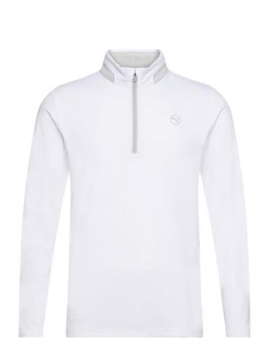 PUMA Golf Lightweight 1/4 Zip Vit