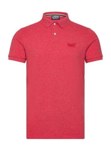 Superdry Classic Pique Polo Röd