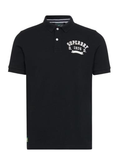 Superdry Vintage Superstate Polo Svart