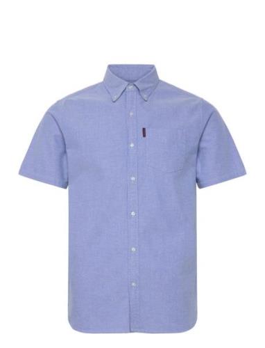 Superdry Vintage Oxford S/S Shirt Blå