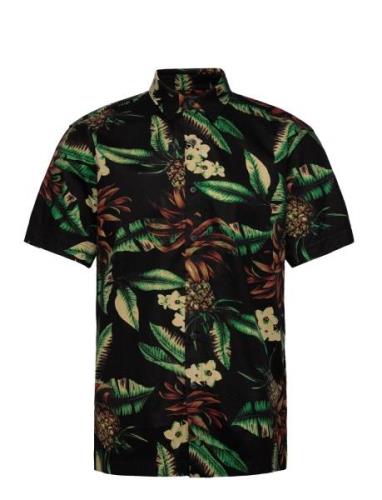 Superdry Vintage Hawaiian S/S Shirt Svart