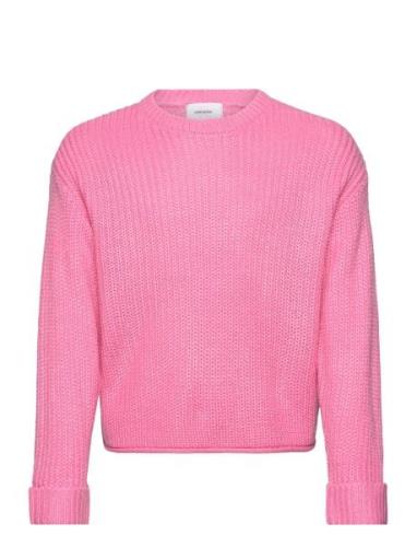 Vero Moda Girl Vmsayla Fold Ls O-Nck Pullover Girl Noos Rosa