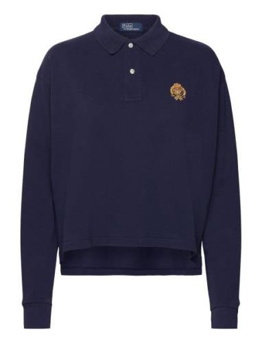 Polo Ralph Lauren Pique Polo Shirt Marinblå