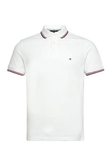 Tommy Hilfiger 1985 Rwb Tipped Slim Polo Vit